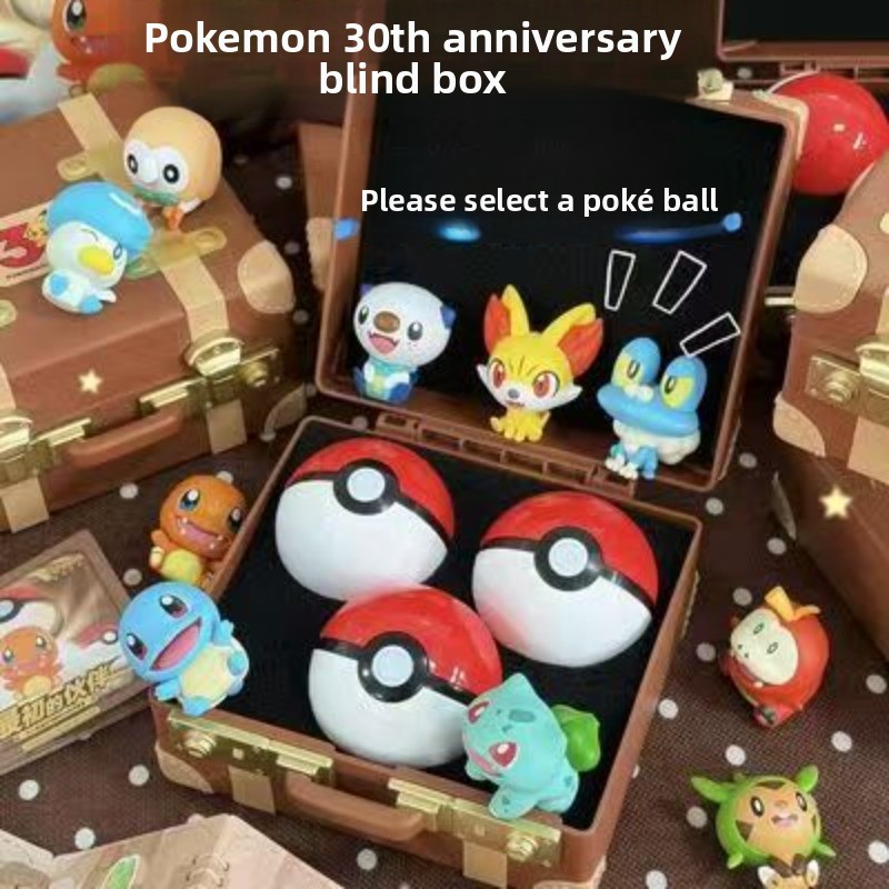 Vintage Toys Collection - With Box Pokemon First Partners Blind‑box