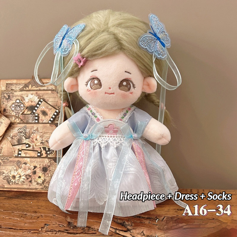 Chinese Style Hanfu Doll Outfi - Vintage Collectible And Vintage Dolls ulasan dan harga