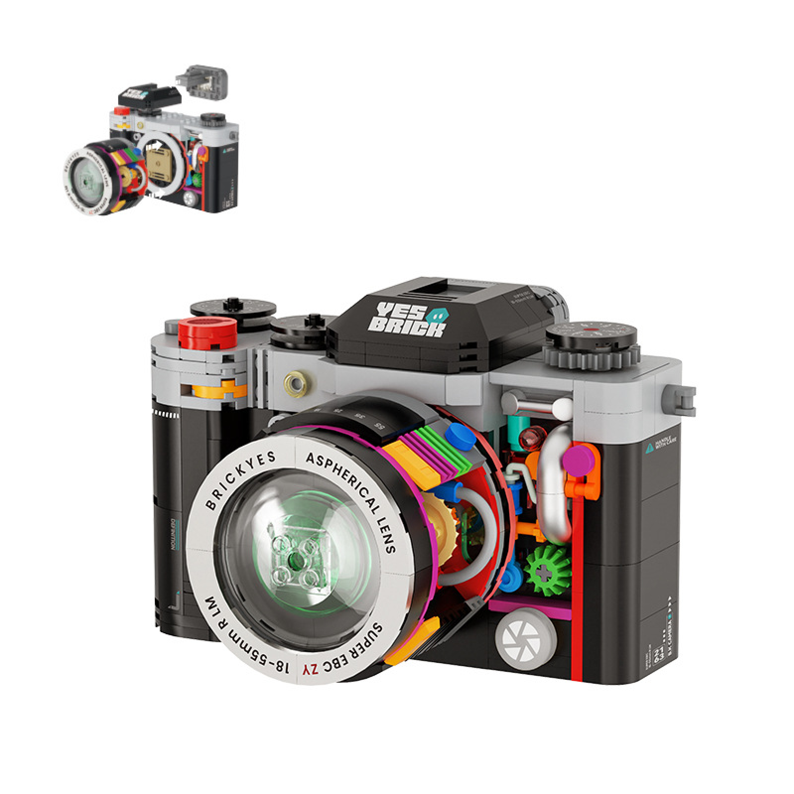 Retro Camera Building Kit Cons - Collectible Vintage Cameras ulasan dan harga