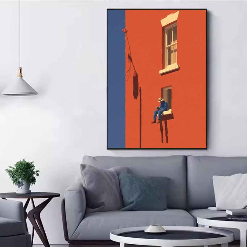 Vintage Minimalist Abstract Wa - Vintage Toys Collection ulasan dan harga