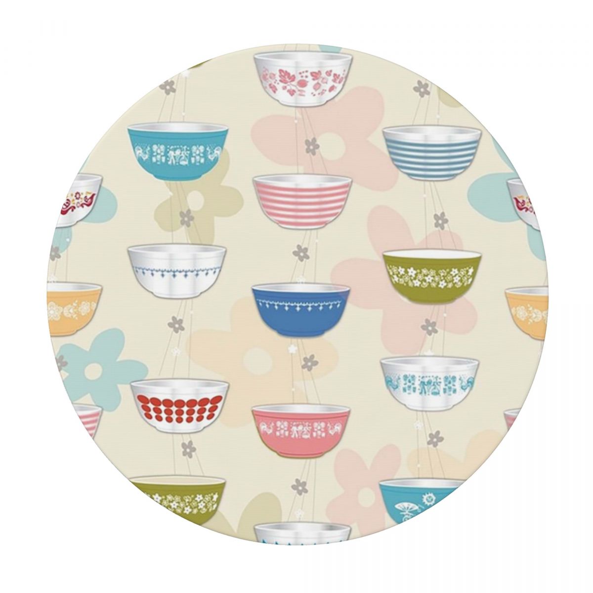 Vintage Pyrex Bowls Collection - Vintage Collectible Pyrex ulasan dan harga