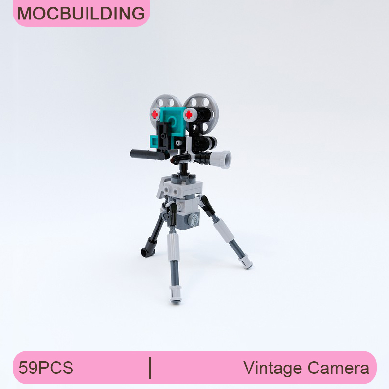 MOC Building Blocks Vintage Ca - Collectible Vintage Cameras ulasan dan harga