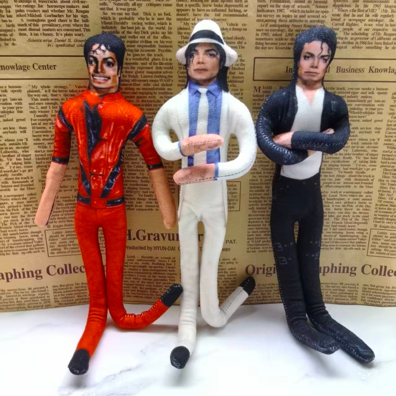 Vintage MJ Michael Jackson Cos - Vintage Collectible And Vintage Dolls ulasan dan harga