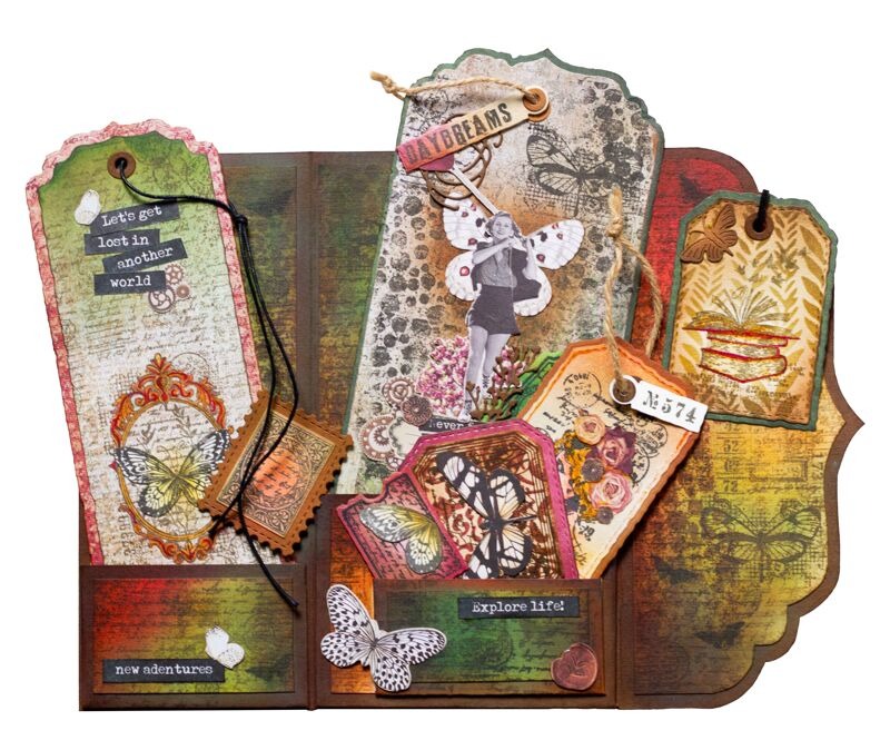 Tag Envelope Grunge Collection - Vintage Collectible Bells ulasan dan harga