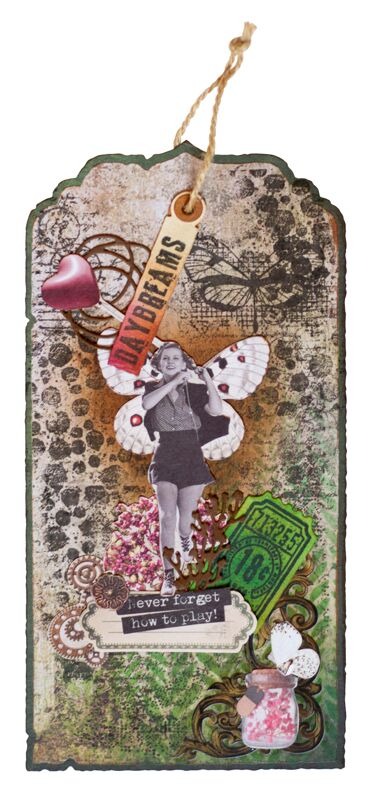 Tag Envelope Grunge Collection - Vintage Collectible Bells ulasan dan harga