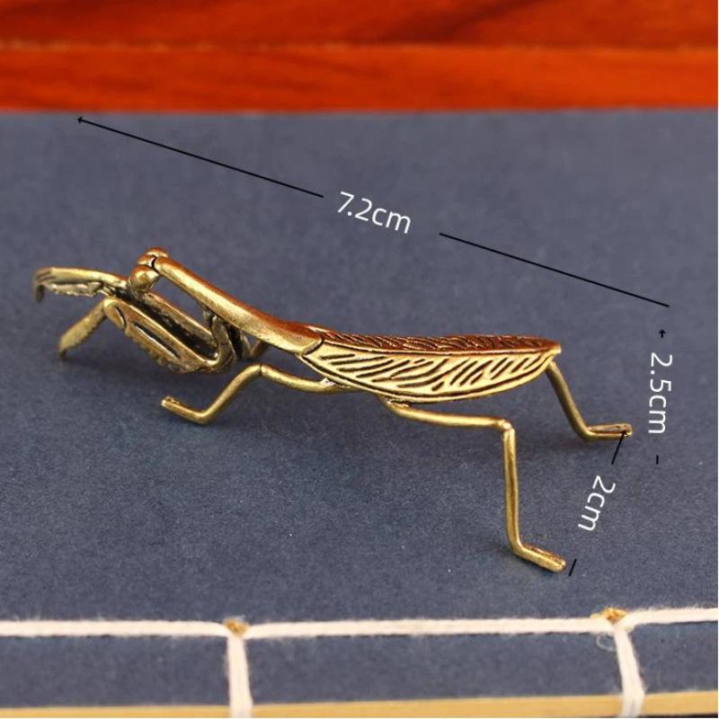 Brass Mini Insect Figurines Vi - Vintage Fairy Figurines Collectible ulasan dan harga