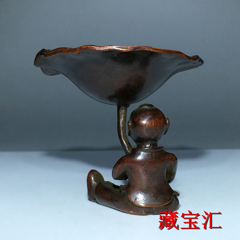 Vintage Antique Lotus Leaf Chi - Vintage And Collectible Items ulasan dan harga