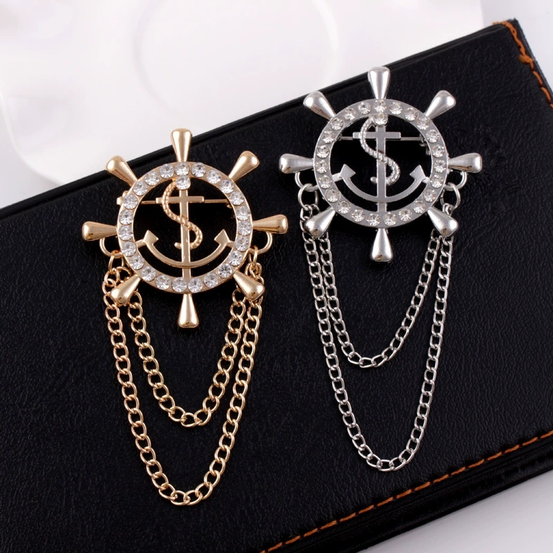 Vintage suit badge, navy style - Vintage Toys Collection ulasan dan harga