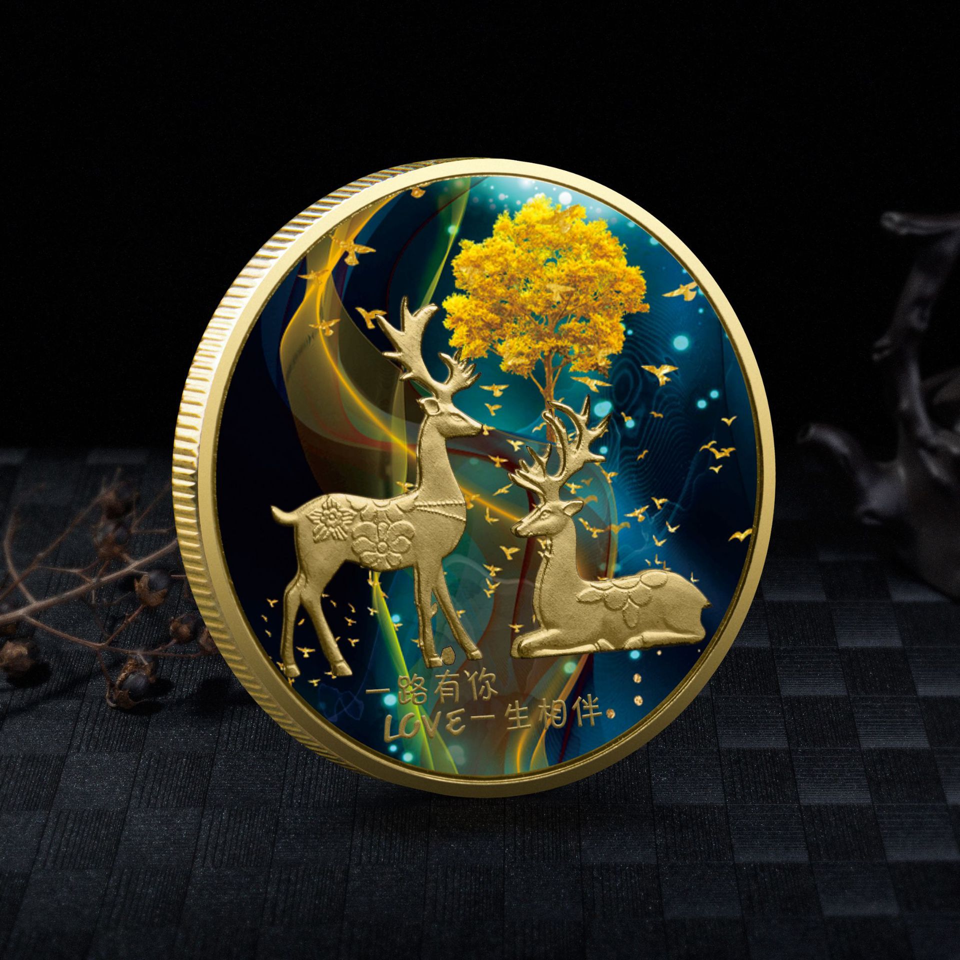 Deer Coins Collectibles Love L - Vintage Collectible Coins ulasan dan harga