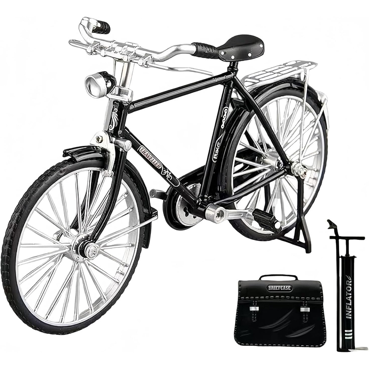 Alloy Retro Bicycle Mini Model - Vintage Toys Collection ulasan dan harga