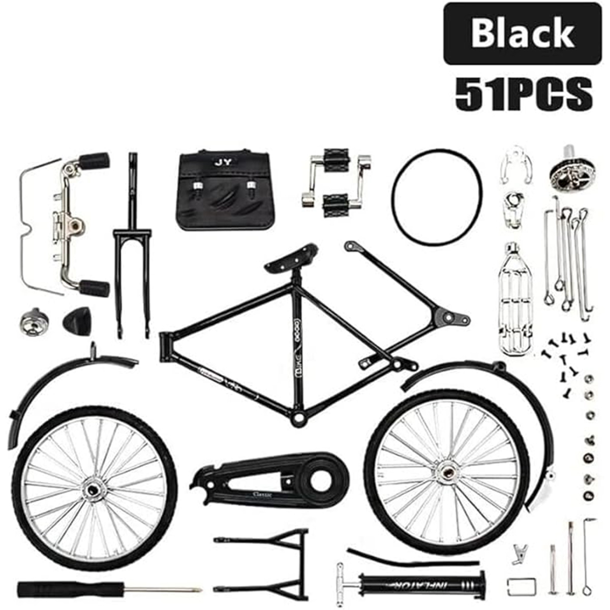 Alloy Retro Bicycle Mini Model - Vintage Toys Collection ulasan dan harga