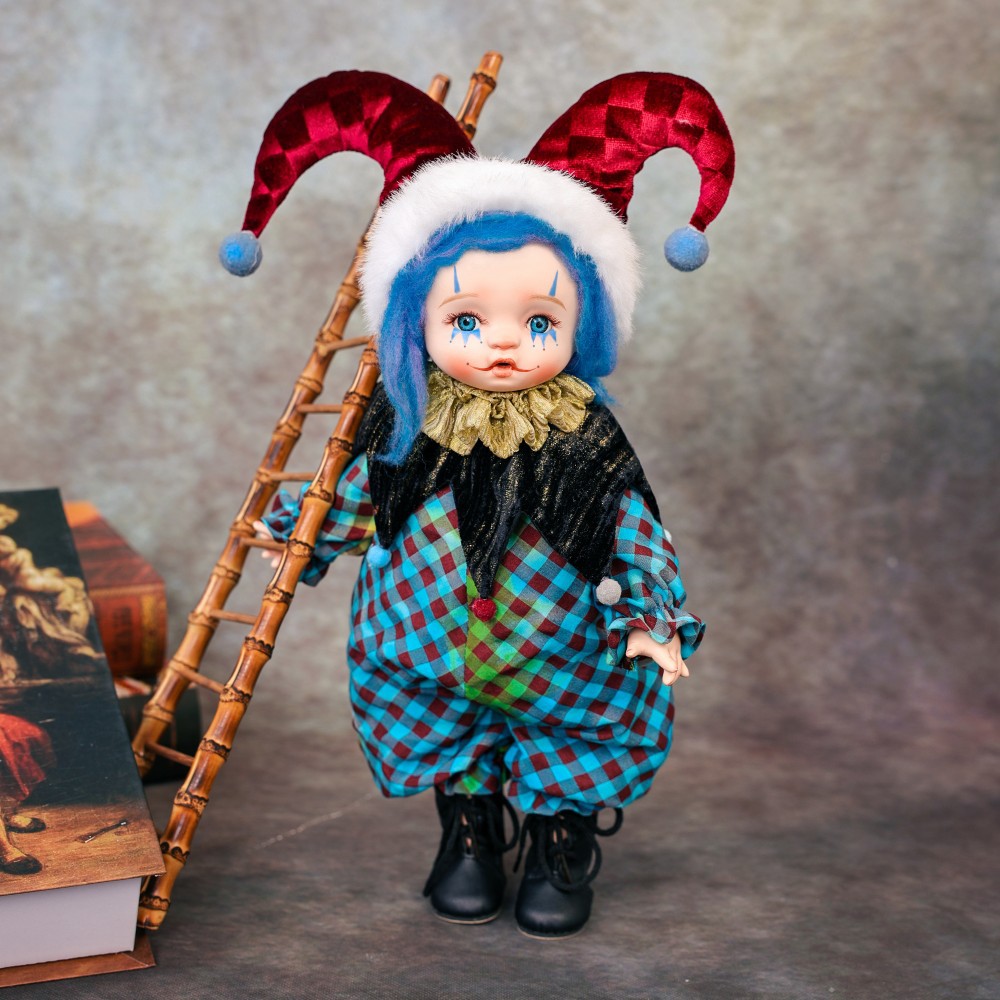 Halloween Gift 14 Inch Ceramic - Vintage Collectible And Vintage Dolls ulasan dan harga